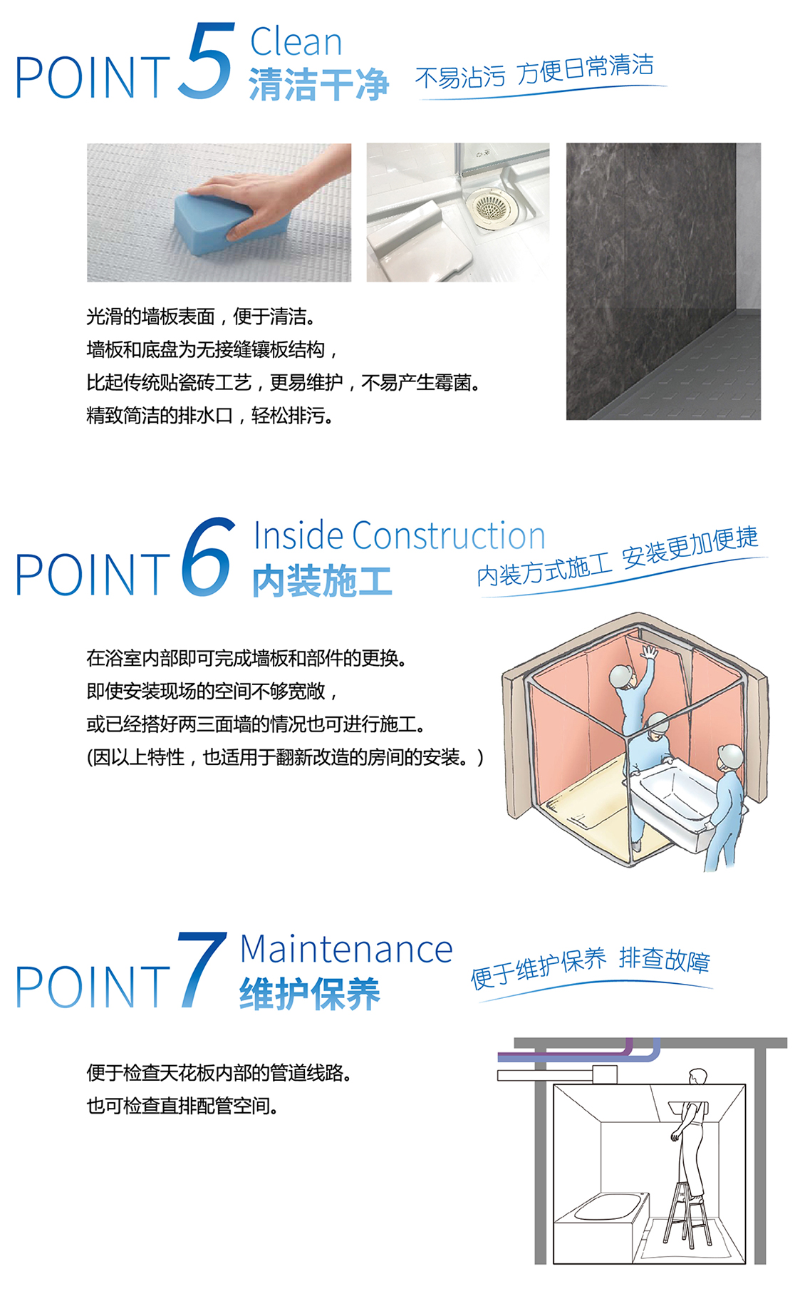 整体浴室特点