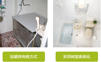 整体浴室越来越现代化